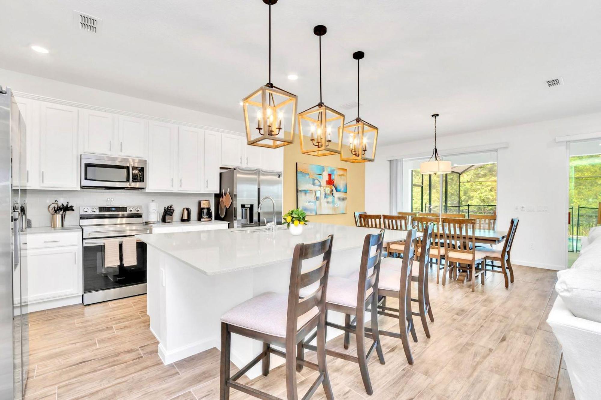 Stunning 9Br Home - Family Resort With Private Pool, Hot Tub, Games Room And Bbq! Kissimmee Extérieur photo