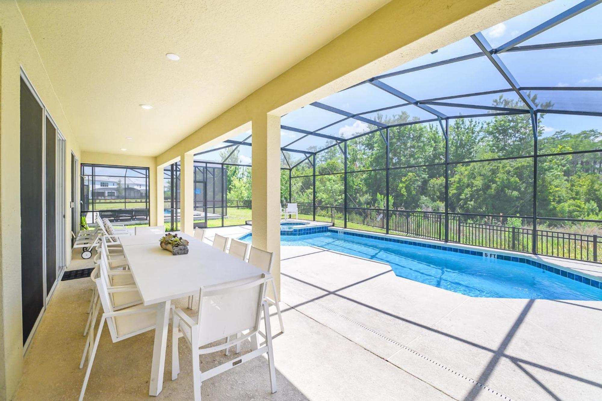 Stunning 9Br Home - Family Resort With Private Pool, Hot Tub, Games Room And Bbq! Kissimmee Extérieur photo
